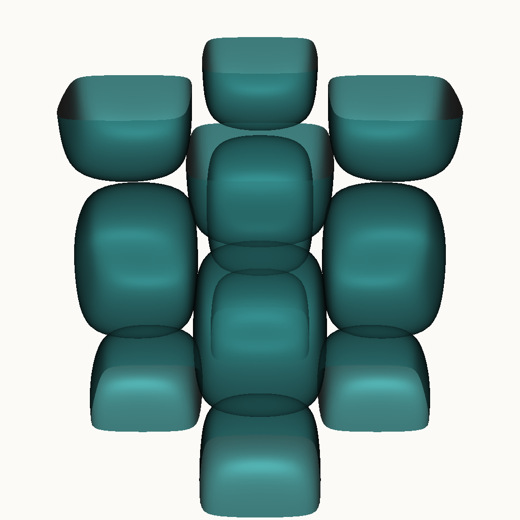 Q-criterion isosurface of a Taylor-Green vortex, rendered in VTK